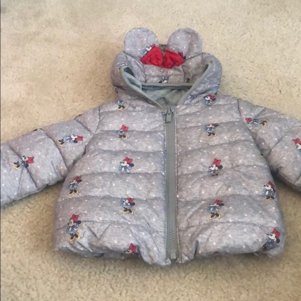 Gray Minnie Mouse jacket